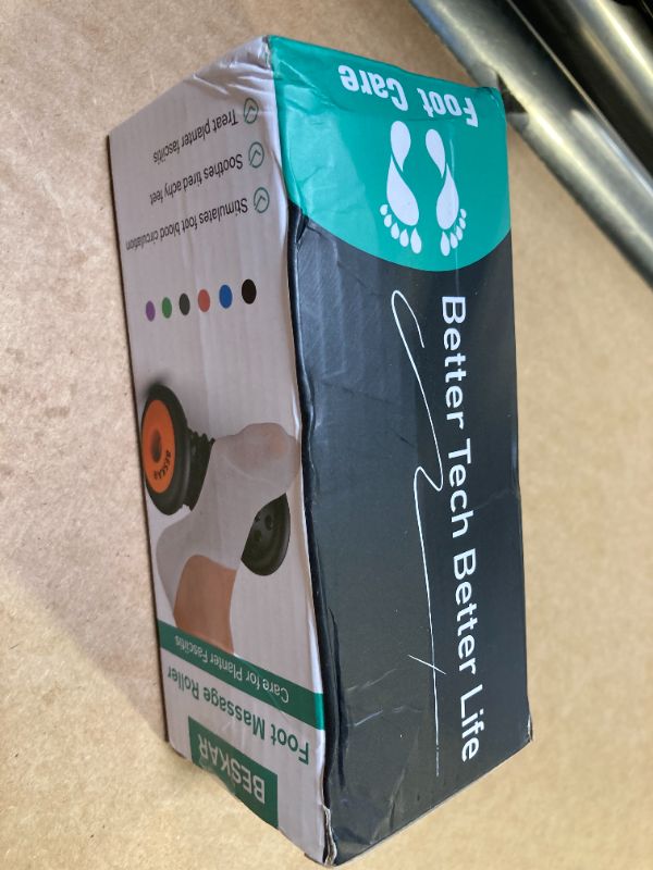 Photo 1 of BESKAR Foot Massager Roller for Plantar Fasciitis Relief, Portable Feet Roller to Deep Tissue Muscle Massage, Foot Arch and Heel Pain, Reflexology Tool