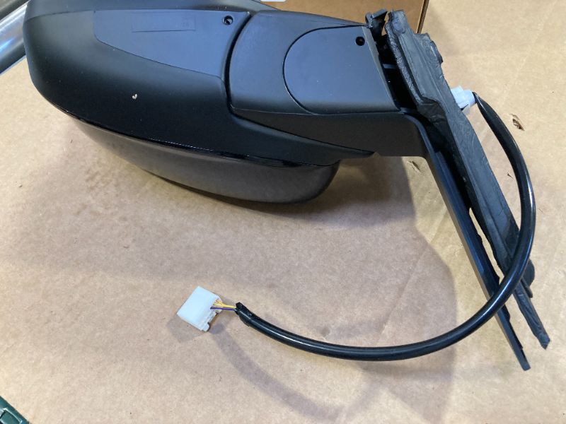 Photo 1 of Lqito Left Driver side Mirror Fits 2013-2017 Honda Accord Sedan/Coupe with Power Glass without Heated without turn signals without Blind Spot Match Crystal Black Pearl Replace 76258T2FA11(3Pins)