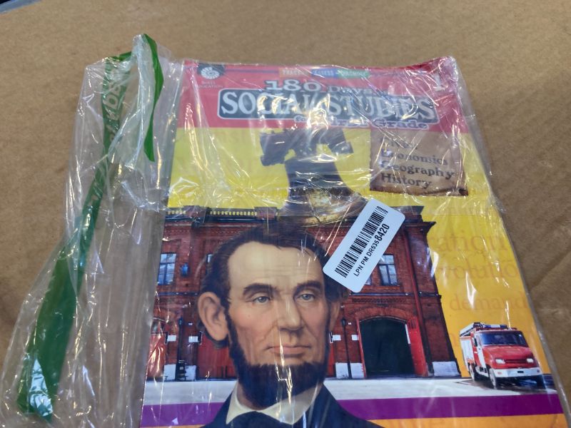 Photo 1 of 180 Days: Social Studies, Early Elementary Social Studies for 1st Grade Practice Workbook for Classroom and Home, Cool and Fun Practice Created by Teachers (180 Days of Practice)