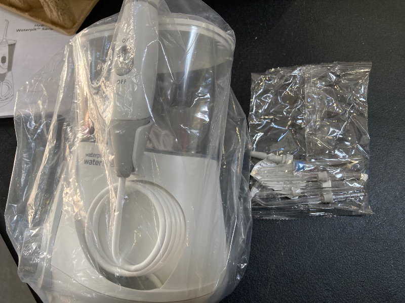 Photo 1 of Waterpik Aquarius Water Flosser Professional For Teeth, Gums, Braces, Dental Care, Electric Power With 10 Settings, 7 Tips For Multiple Users And Needs, ADA Accepted, White WP-660, Packaging May Vary