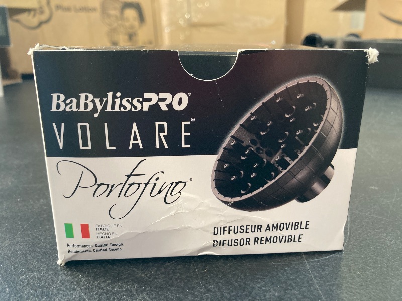 Photo 1 of Diffuser for Full-Size Dryers - BABDF1 - Black by BaBylissPRO for Unisex - 1 Pc Diffuser