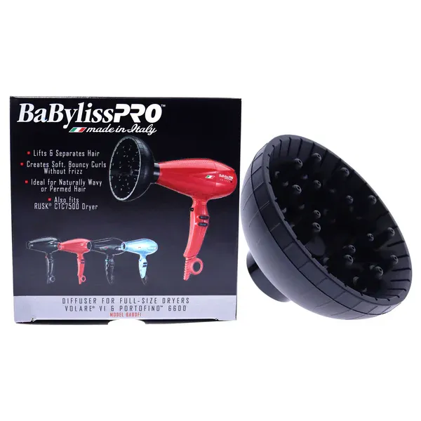 Photo 1 of Diffuser for Full-Size Dryers - BABDF1 - Black by BaBylissPRO for Unisex - 1 Pc Diffuser