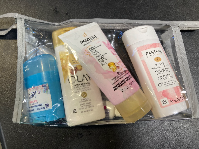 Photo 1 of Convenience Kits International Women’s Deluxe Kit 10 PC Kit Featuring: Sulfate Free Hair, Face & Body, Oral Care, Travel-Size Travel Essentials
