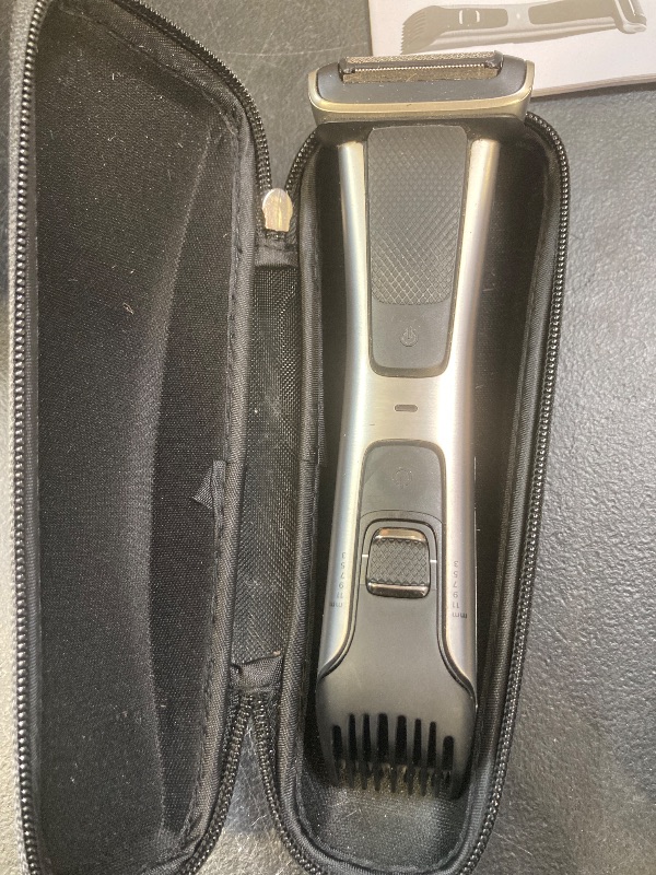 Photo 1 of Philips Bodygroom 7000 Series, Showerproof Groin and Body Trimmer for Men, Precise Body Grooming, Adjustable Comb, Safe Even Below The Belt, 80 Min