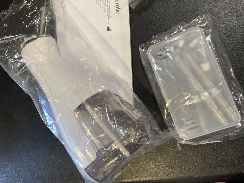 Photo 1 of Waterpik Cordless Advanced 2.0 Water Flosser For Teeth, Gums, Braces, Dental Care With Travel Bag and 4 Tips, ADA Accepted, Rechargeable, Portable, and Waterproof, White WP-580, Packaging May Vary