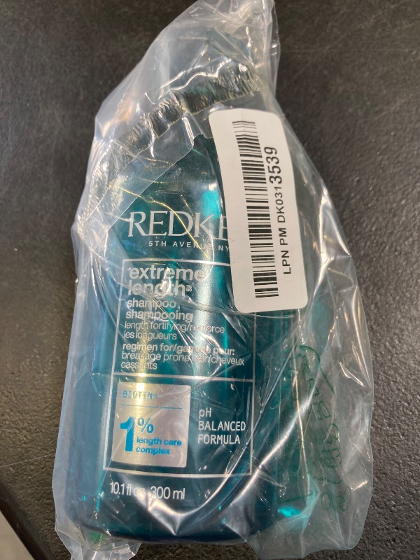 Photo 1 of Redken Extreme Length Shampoo | For Hair Growth | Prevents Breakage & Strengthens Hair | Infused With Biotin | 10.1 Fl Oz