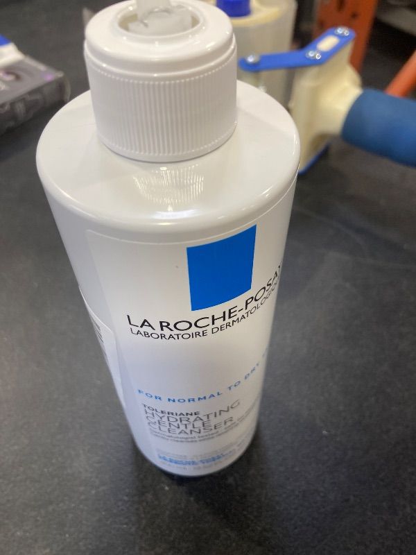 Photo 1 of La Roche-Posay Toleriane Hydrating Gentle Face Cleanser, Daily Facial Cleanser with Niacinamide and Ceramides for Sensitive Skin, Moisturizing Face Wash for Normal to Dry Skin, Fragrance Free
