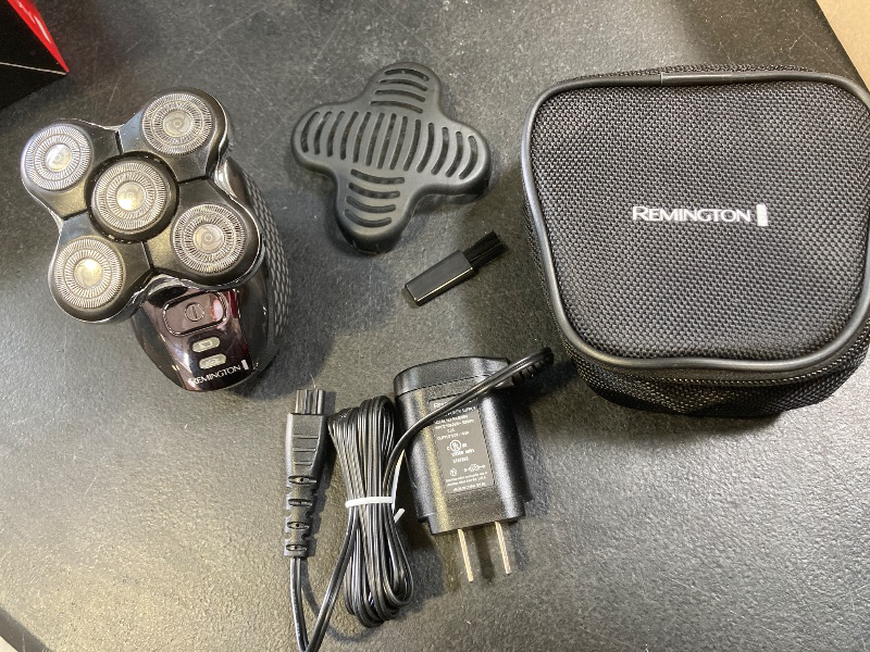 Photo 1 of Remington Balder Pro Electric Razor for Head XR7000A - Premier Wet/Dry Bald Head Shaver, Flex Blades for a Close Shave, Cordless Rechargeable, Effortless Head Shaving with Precision Dual Track Heads