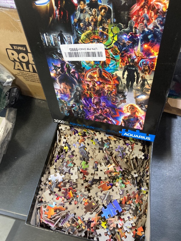 Photo 1 of AQUARIUS Marvel Avengers Collage (3000 Piece Jigsaw Puzzle) - Glare Free - Precision Fit - Officially Licensed Marvel Merchandise & Collectibles - 32 x 45 Inches