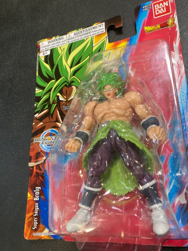 Photo 1 of Bandai Namco - Dragon Ball Super - Super Saiyan Broly, Dragon Ball Evolve 5" Action Figure