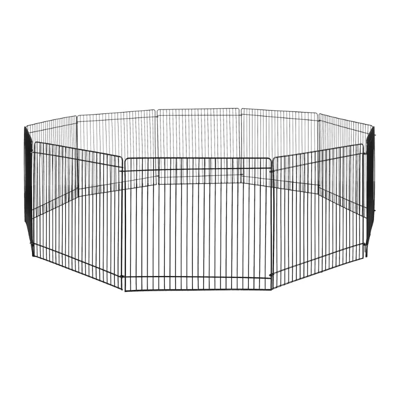 Photo 1 of Vibrant Life Small Animal Steel Wire Playpen, Black, 10 - 10 IN W x 9 In H