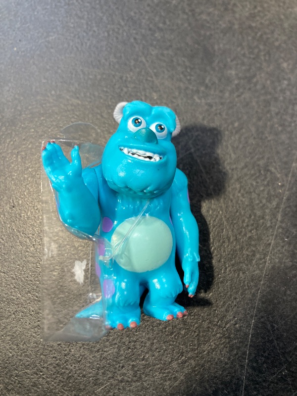 Photo 1 of Disney Pixar Sulley Mini Action Figure, with Articulated Arms & Poseable for Play
