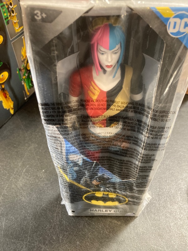 Photo 1 of DC Comics, Harley Quinn Action Figure, 12-inch Super Hero Collectible Kids Toys for Boys and Girls, Ages 3+