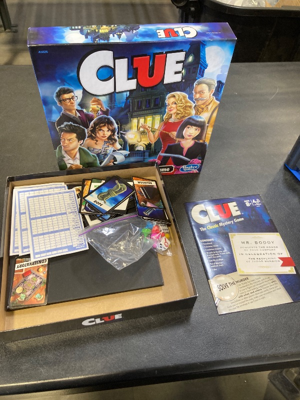Photo 1 of Hasbro Gaming Clue Game