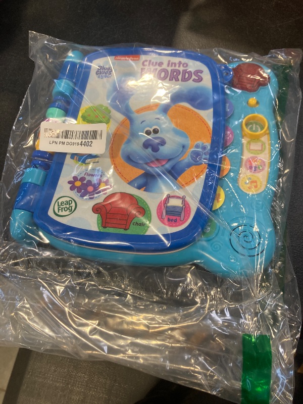 Photo 1 of LeapFrog Blue's Clues and You! Clue Into Words