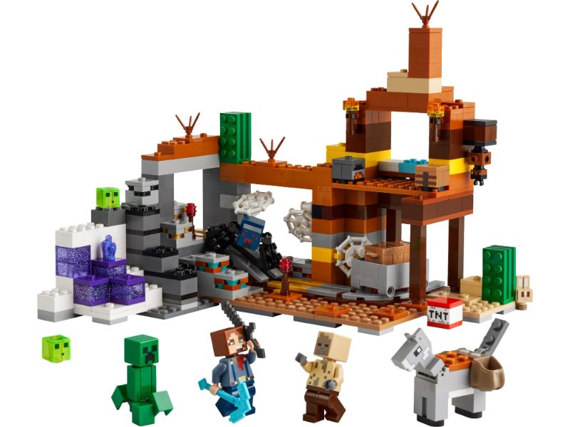 Photo 1 of LEGO Minecraft the Badlands Mineshaft Video Game Toy 21263