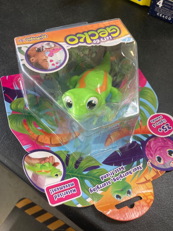Photo 1 of Goliath Animagic Let's Go Gecko Green - Motorized Movement, Over 50 Lights and Sounds - Ages 5 and Up