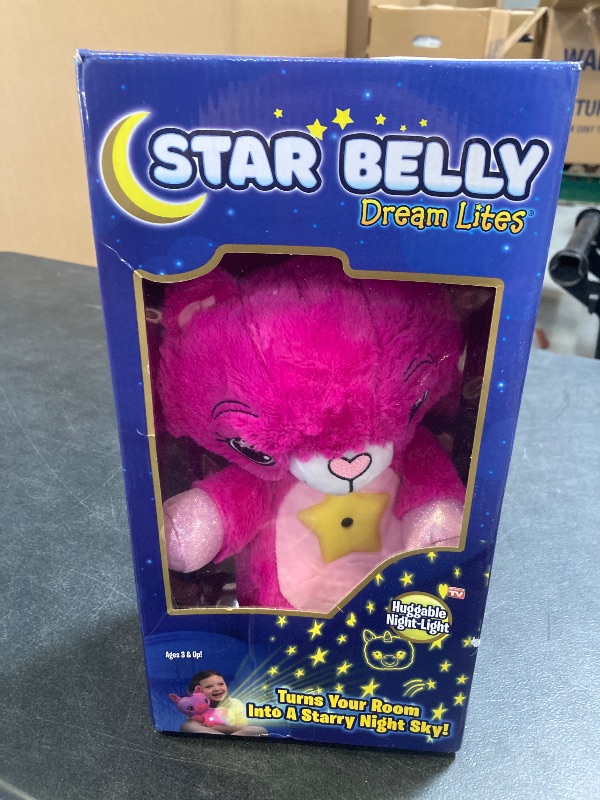 Photo 1 of Ontel Star Belly Dream Lites, Stuffed Animal Night Light, Magical Pink And Purple Unicorn - Projects Glowing Stars & Shapes In 6 Gentle Colors, As Seen On TV