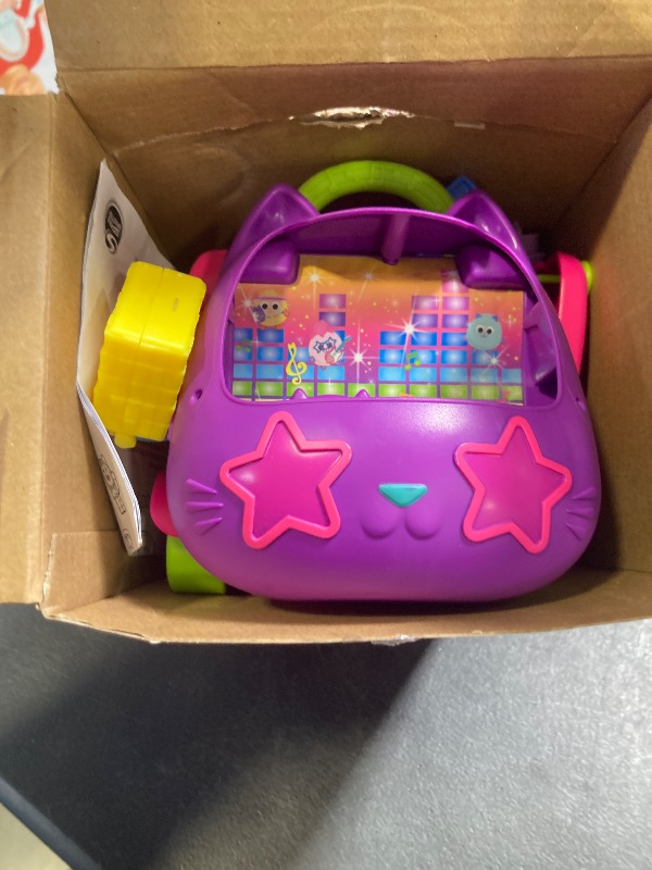 Photo 1 of Gabby's Dollhouse Celebration Party Bus, Transforming Playset with Gabby & DJ Catnip Toy Figures & Dollhouse Accessories, Kids Toys for Ages 3 and Up