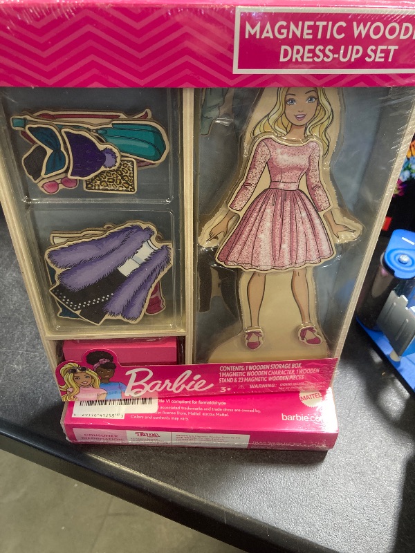 Photo 1 of Barbie Magnetic Wooden Dress Up