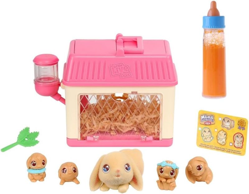 Photo 1 of Little Live Mama Surprise Pet! Minis Lil' Bunny Set Toy Gift Bundle