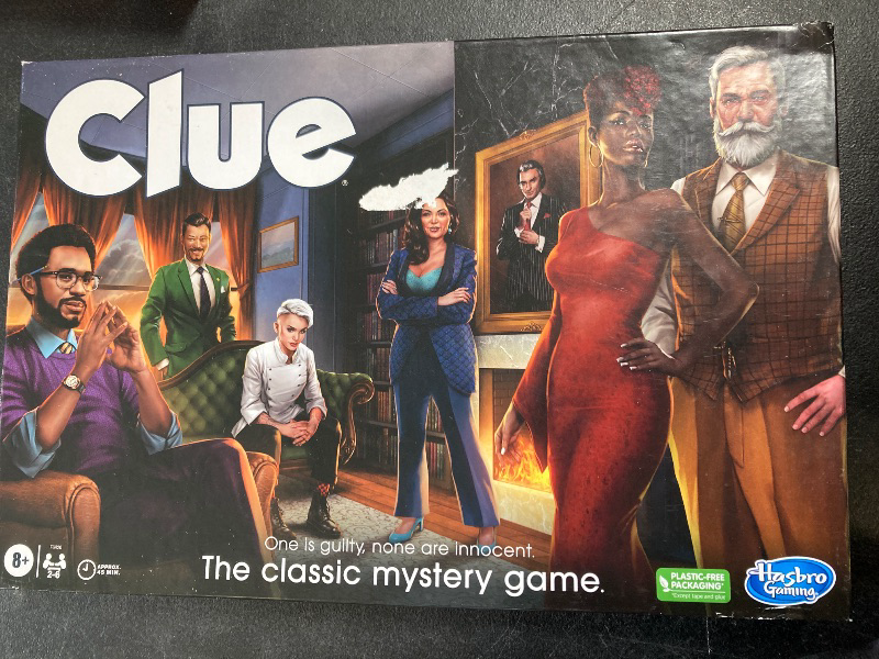 Photo 1 of Hasbro Gaming Clue Board Game for Kids Ages 8 and Up, Reimagined Clue Game for 2-6 Players, Mystery Games, Detective Games, Family Games for Kids and Adults