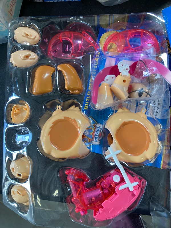 Photo 1 of Build a Bot Paw Patrol Skye - Build Your Own Robotic Pet with 20+ Pieces with 1 Sticker Sheet - Ages 3-10
