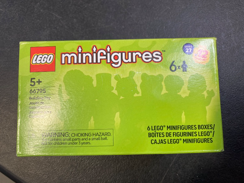 Photo 1 of LEGO Minifigures Series 27 6 Pack - Multipack of Collectible Figures for Kids, Boys and Girls, Ages 5+ - Mystery Blind Box of 12 Possible Minifigures - 66795