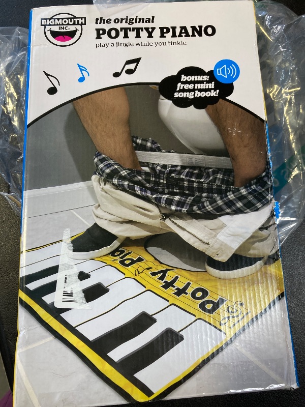 Photo 1 of BigMouth Inc. Potty Piano –Song Book and Batteries Included –Hilarious Bathroom Entertainment