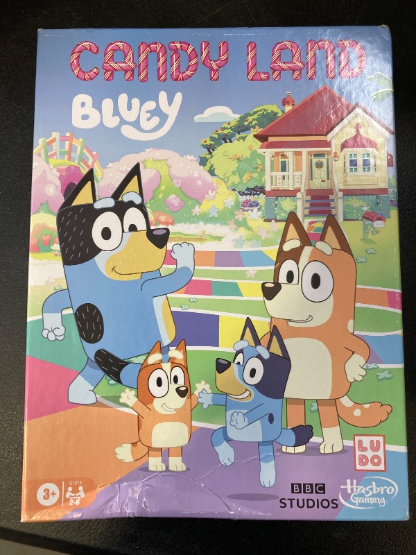 Photo 1 of Hasbro Gaming Candy Land Bluey Edition Board Game | Ages 3 and Up | 2-6 Players 
