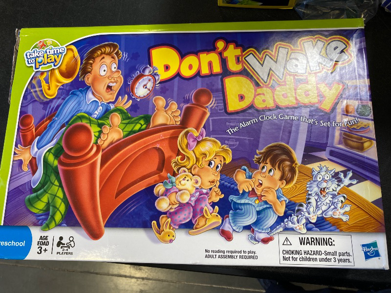 Photo 1 of Hasbro Gaming Don't Wake Daddy Game | Preschool Board Games for Kids | 2-4 Players | Easter Gifts for Boys & Girls | Ages 3+ 