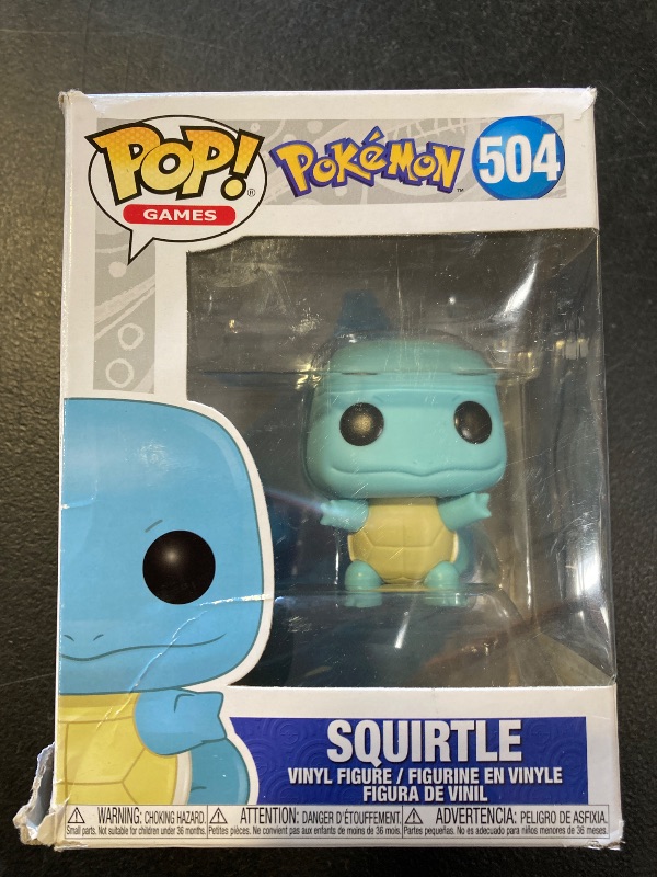 Photo 1 of Funko Pop! Games: Pokemon - Squirtle, Vinyl Figure