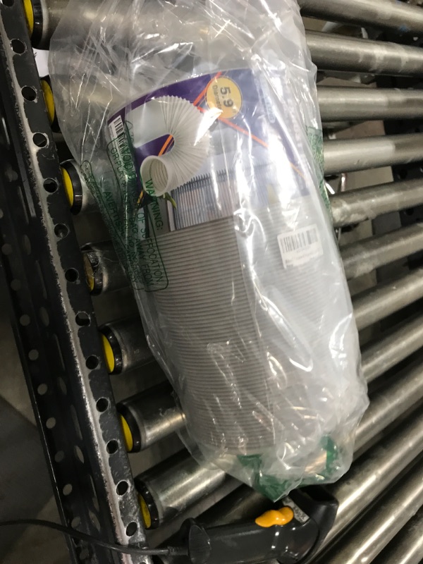 Photo 1 of BEWAVE Portable Air Conditioner Hose, Portable Exhaust Vent Hose with 5.9 Inch Diameter, Universal Replacement AC Vent Hose Length up to 59"