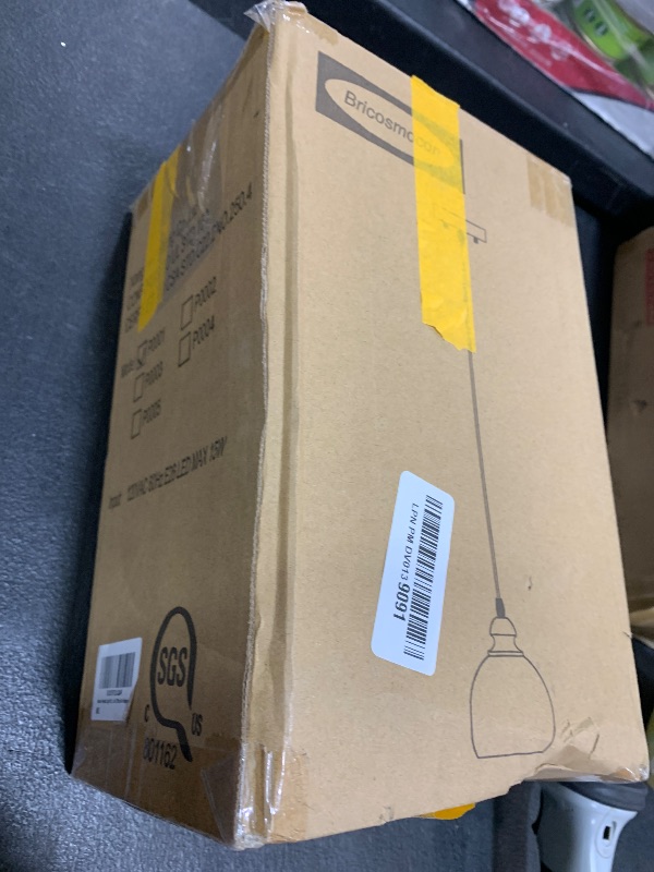 Photo 1 of Modern Pendant Light Fixtures, Industrial Hanging Ceiling Lamp with Clear Glass Shade, Vintage Black Pendant Lighting for Kitchen Island Living Room Hallway Bedroom Dining Hall Office Bar Farmhouse
