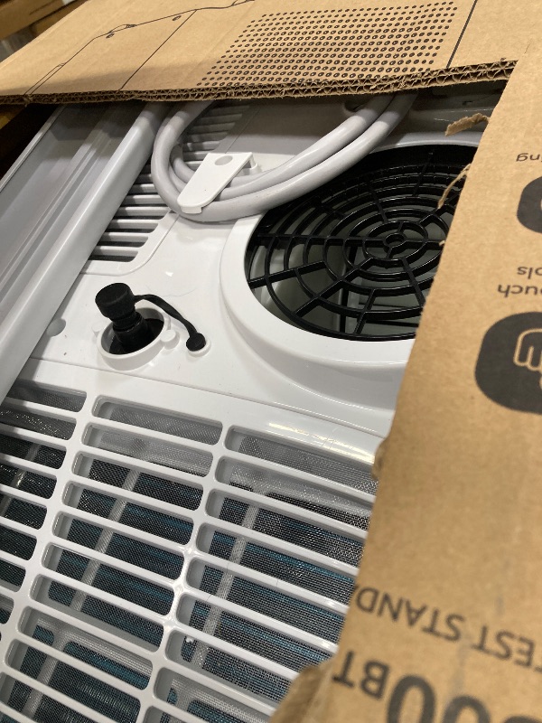 Photo 1 of 14,000 BTU Portable Air Conditioner (AC) for 750 Sq Ft Rooms – 3-in-1 Cooling, Dehumidifier & Fan w/Self-Evaporative Tech (No Drain). Sleep Mode + Auto-Swing. Includes Remote & Window Kit. Easy Insta