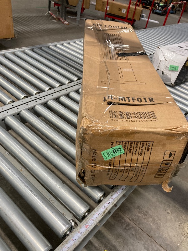 Photo 1 of **MISSING ICE PACKS AND REMOTE**Swamp Cooler, Evaporative Air Cooler With 4 Ice Packs and Remote, 80° Oscillation 3 Speeds 3 Modes, 41" Tower Fans that Blow Cold Air, Bladeless Fan for Bedroom Home Office