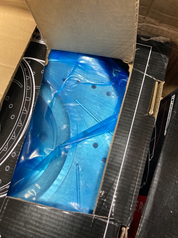 Photo 1 of A-Premium 13.96 inch (354.5mm) Front Drilled and Slotted Disc Brake Rotors + Ceramic Pads Kit Compatible with Select Infiniti and Nissan Models - Q50, Q60, Q70, Q70L, QX70, M56, M37, FX50, G37, 370Z
