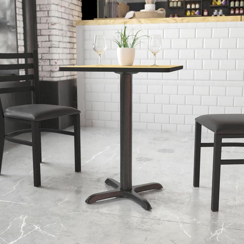 Photo 1 of 22" x 30" xbase cafe base only column and top