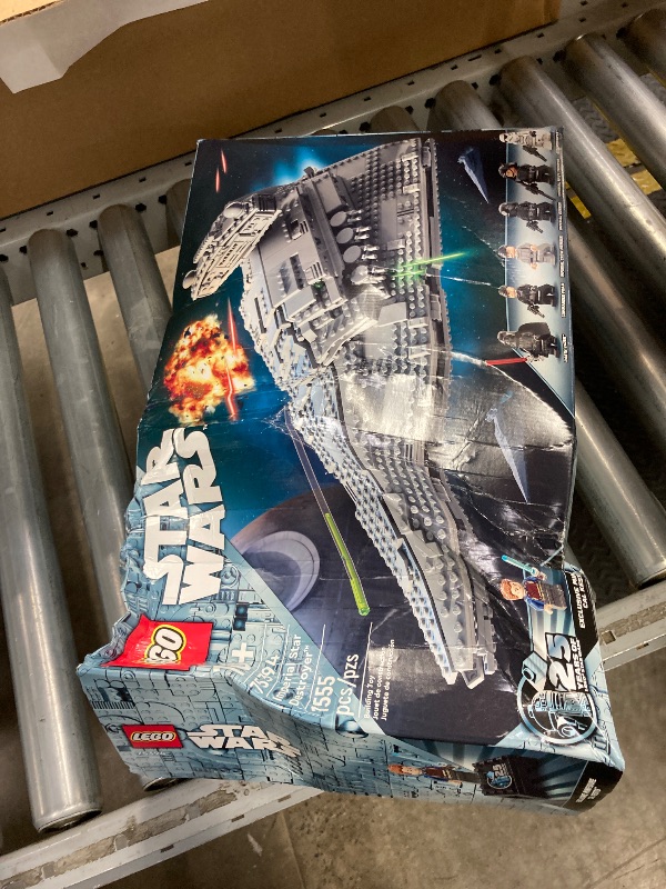 Photo 1 of LEGO Star Wars Imperial Star Destroyer Building Toys Set - Build & Display for Boys & Girls, Ages 10+ - Gift for Birthdays - Star Wars Darth Vader & 6 Minifigure Toys - 75394