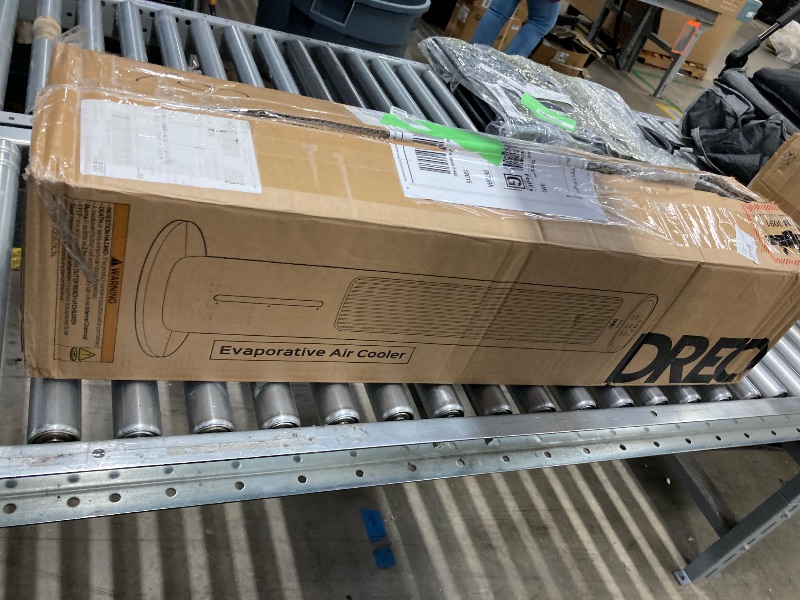 Photo 1 of ***PARTS ONLY***
40" Evaporative Air Cooler with Remote, Portable Air Conditioner with 3 Modes, Quiet Evaporative Cooler 70° Oscillation Equipped Aroma Box
