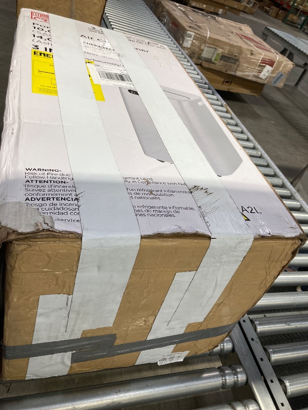 Photo 1 of 14000 BTU Portable Air Conditioners for Room up to 700 Sq. Ft, 3-IN-1 Portable AC Unit with Fan Dehumidifier, Drainage-free Cooling, 48 dB Quiet Sleep Mode, 24H Timer, Auto Swing, Windows Kit Included