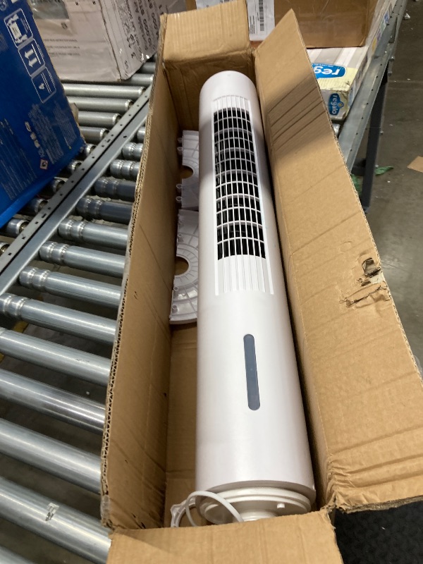 Photo 1 of 3-IN-1 Windowless Portable Air Conditioners, 35’’ Evaporative Air Cooler w/Remote, 7H Smart Timer & 70° Oscillating, 1.2L Water Tank With 3 Ice Packs, Cooling Tower Fan For Bedroom Living Room Office