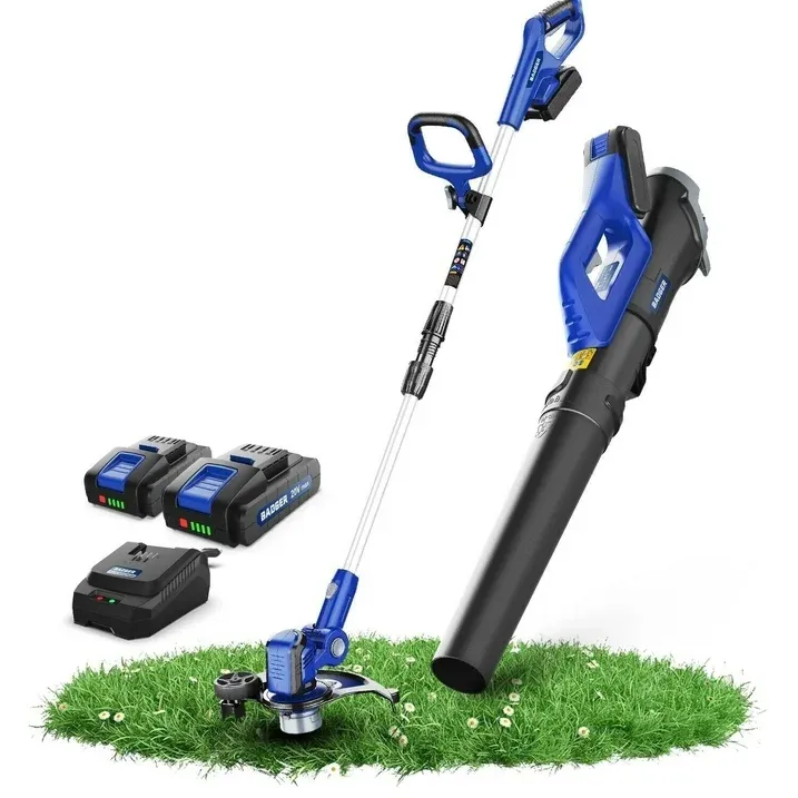 Photo 1 of ***PARTS ONLY**WILD BADGER POWER 20V Weed Wacker, Leaf Blower, Wheeled Edger Kit Electric with 2 * 2Ah Battery & Charger, String Trimmer, Lightweight, Adjustable Telescopic Shaft, Fast-Charging
