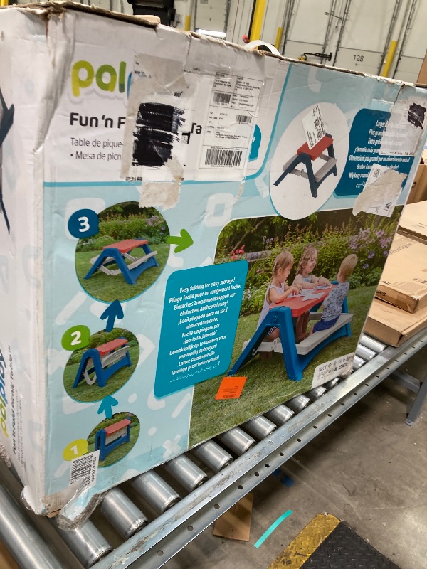 Photo 1 of ***PARTS ONLY***
Nsg Palplay Indoor Outdoor Kids Folding Picnic Table

