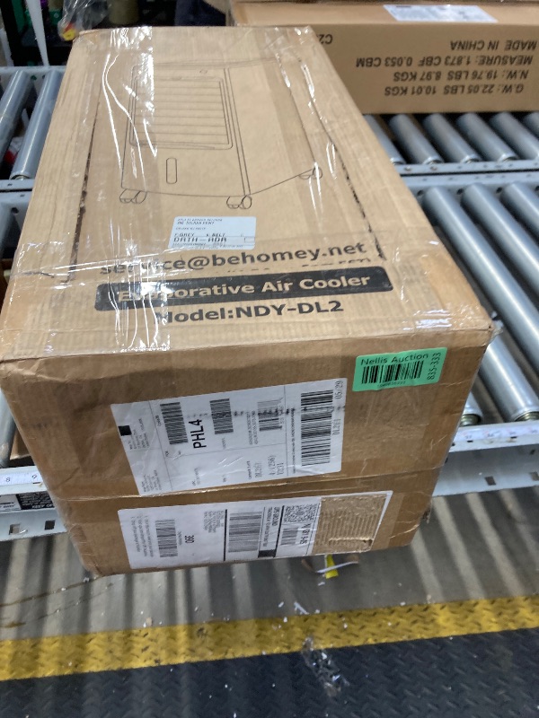 Photo 1 of FANCOLE Windowless Portable Air Conditioners with 6 Ice Packs, 12H Smart Timer for Auto-off, 26Ft Remote, Top Fill Dual Tank, 3Speeds Evaporative Air Cooler, 70°Auto Swing Swamp Cooler Air Conditioner