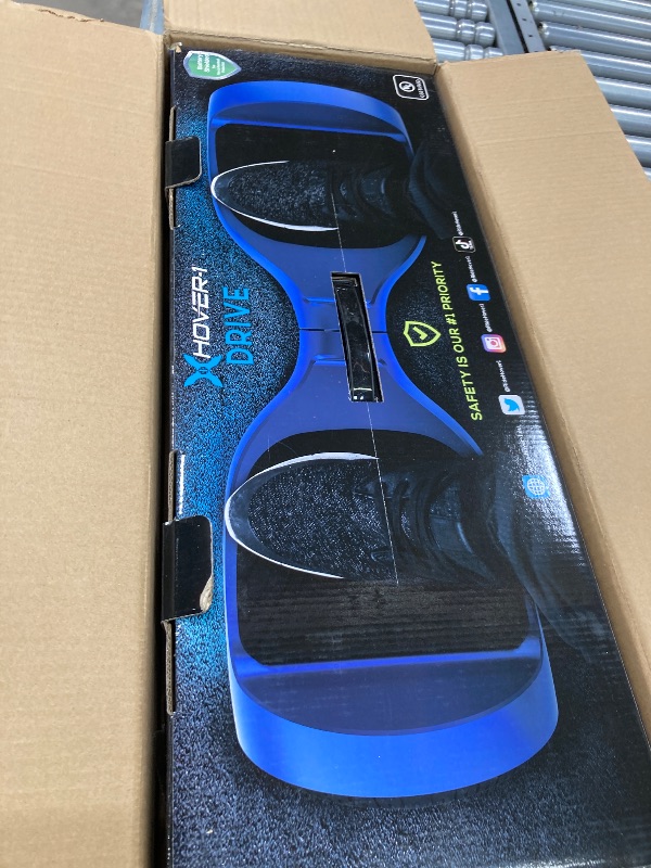 Photo 1 of **DONT HOLD CHARGE/PARTS ONLY**Hover-1 Drive Electric Self Balancing Hoverboard with 7 mph Max Speed, Dual 160W Motors, 3 Mile Range, and 6.5” Wheels Self Balancing Scooter