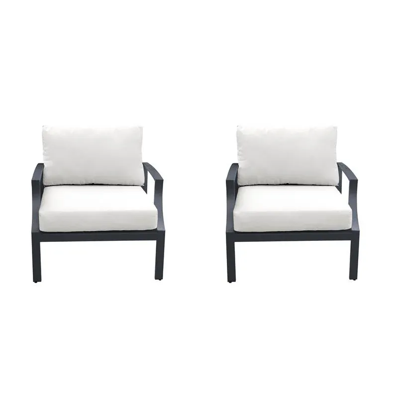 Photo 1 of **MISSING ONE CHAIR/ONLY ONE***TK Classics Lexington Club Chair in ASH *SET OF 2*
