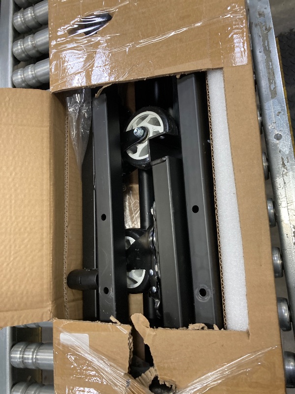 Photo 1 of **MISSING PARTS**VEVOR Folding Chair Rack, 400 LBS Capacity, Heavy-Duty Chair Cart for 5 Tables+14 Chairs, Chair Storage Dolly Chair Holder w/Swivel Casters and Locking Wheels,for Party Event,Hotel, Matte Black