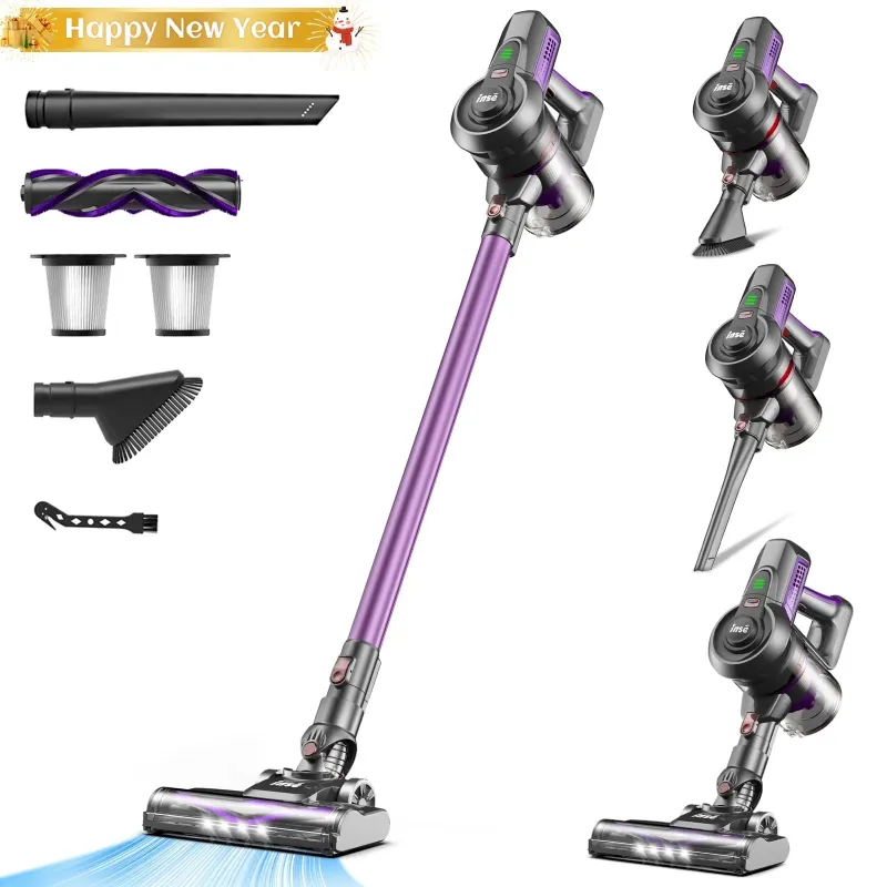 Photo 1 of   ***SELLING AS PARTS ONLY*** 

INSE Cordless Vacuum Cleaner,6-in-1 Stick Handheld Vacuum 25kPa Ultra-Light for Carpet Floor Pet Hair,N660
