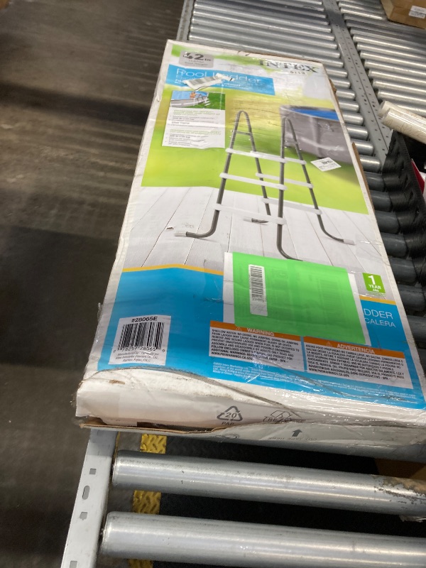 Photo 1 of Intex Above Ground Steel Frame Swimming Pool Ladder for 42-In. Wall Height Pools